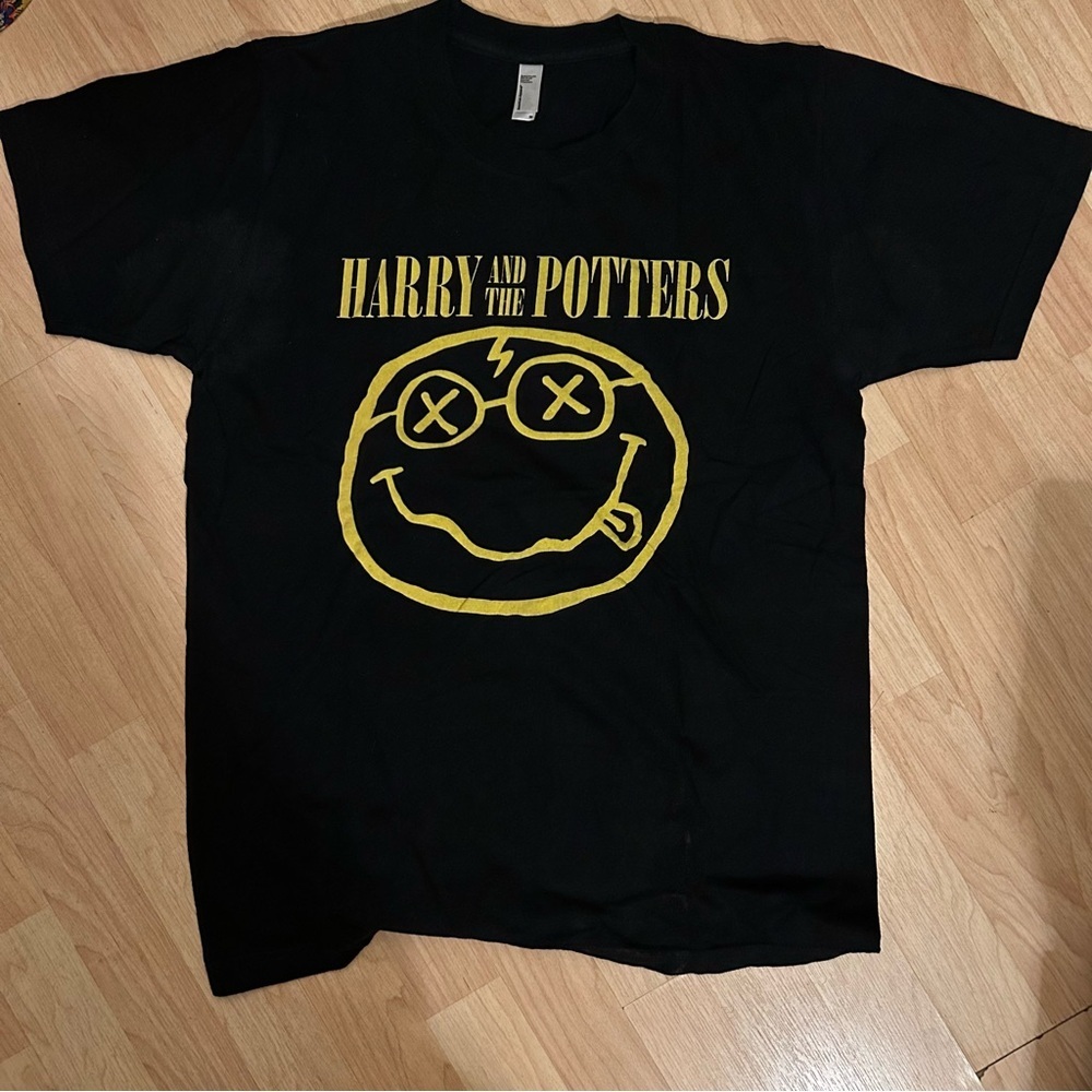 Harry and the porters band nirvana style vintage shirt size medium
